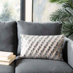 Safavieh Angelien Pillow Beige/Silver, PLS886 - Beige/Silver