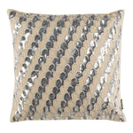 Safavieh Angelien Pillow Beige/Silver, PLS886 - Beige/Silver