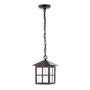 Safavieh Penryn Outdoor Pendant/Black , PLT4031