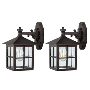 Safavieh Penryn Outdoor Wall Sconce (Set of 2), PLT4032