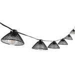 Safavieh Junia LED Outdoor String Lights , PLT4048 - Black