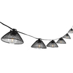 Safavieh Junia LED Outdoor String Lights , PLT4048 - Black