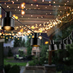 Safavieh Adaner LED Outdoor String Lights , PLT4050 - Black