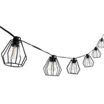 Safavieh Bowne LED Outdoor String Lights , PLT4053 - Black