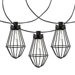 Safavieh Ellina LED Outdoor String Lights , PLT4054 - Black
