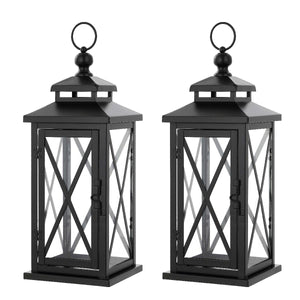 Safavieh Lirio Outdoor Lantern (Set of 2), PLT4065