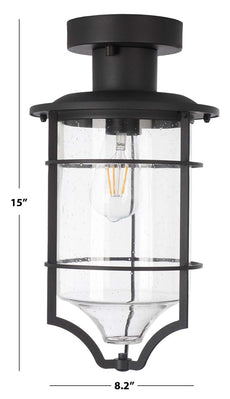 Safavieh Rueda Outdoor Flush Mount , PLT7039 - Bronze