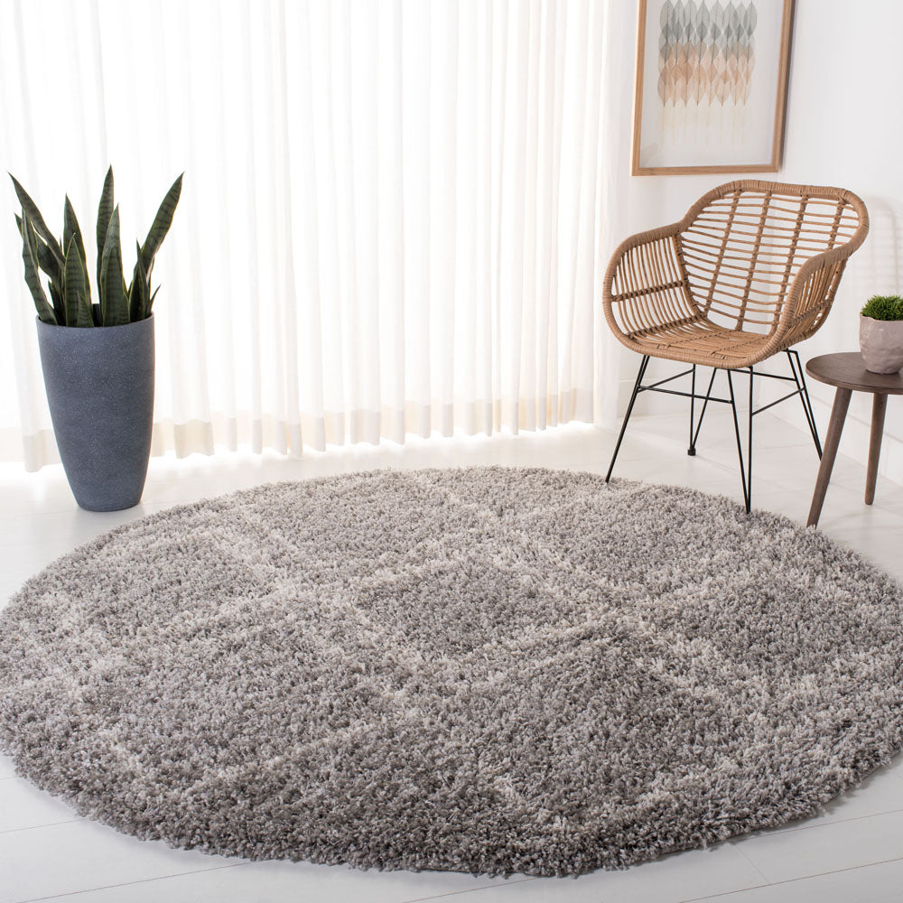 Safavieh Pro Lux Shag 432 Rug, PLX432 - Grey / Cream