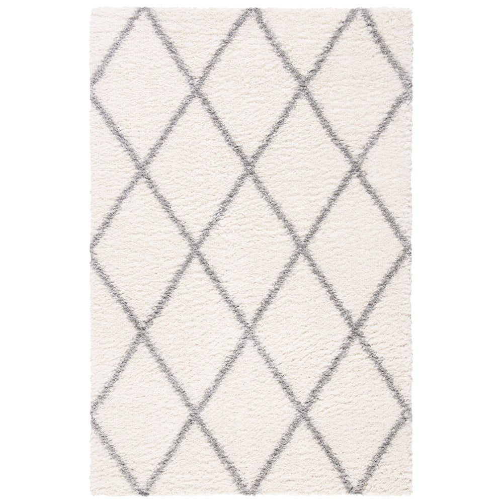 Safavieh Parma Shag 515 Rug, PMA515 - Cream / Grey