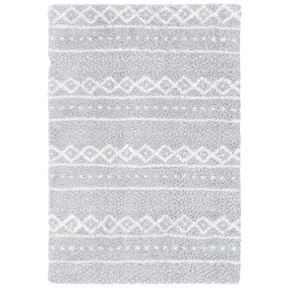 Safavieh Parma Shag 550 Rug, PMA550 - Grey / Ivory