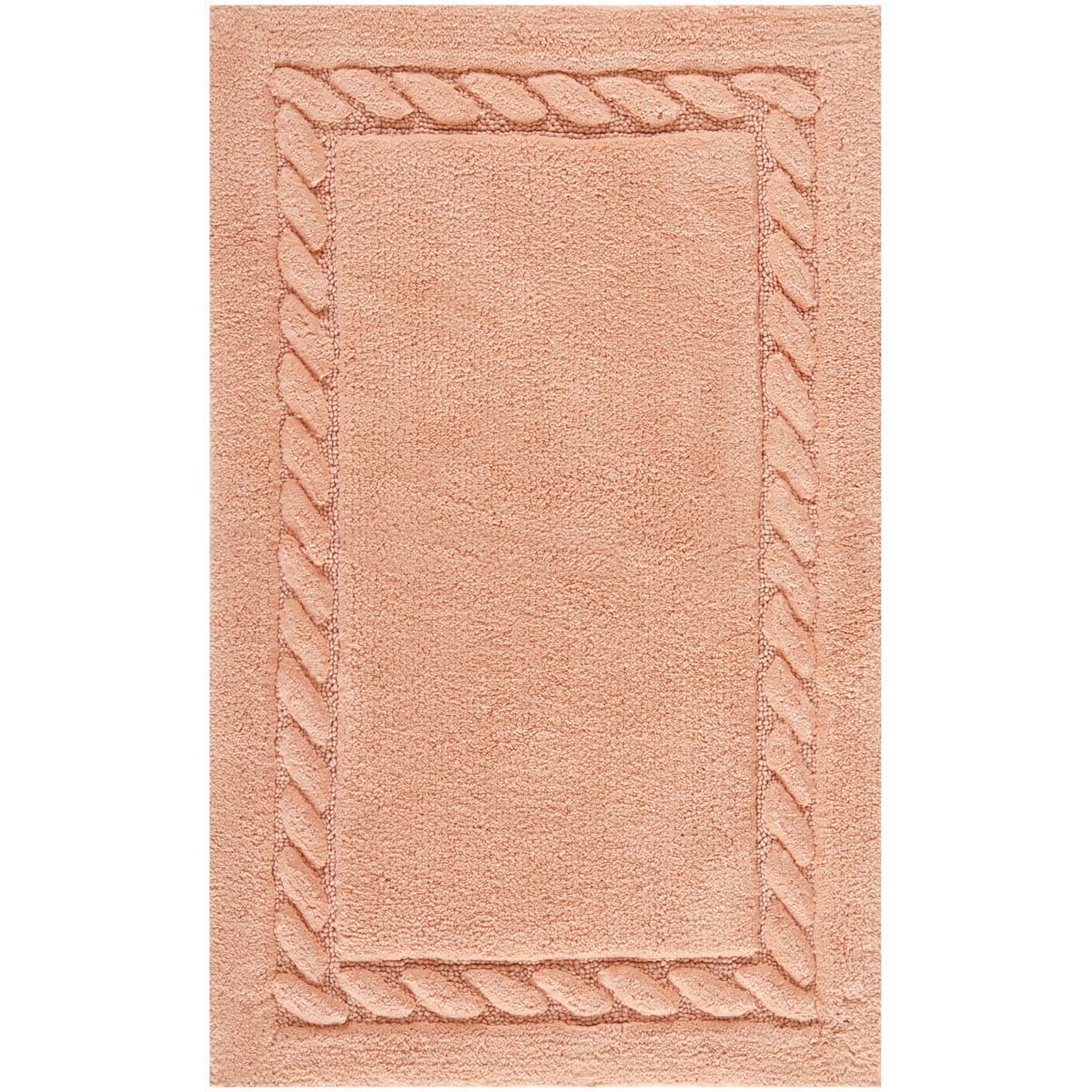Safavieh Cable Plush Bathmat 640 Rug, PMB640 (Set of 2)