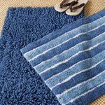Safavieh Plush Master Bath 722 Rug, PMB722 (Set of 2) - Blue / Multi