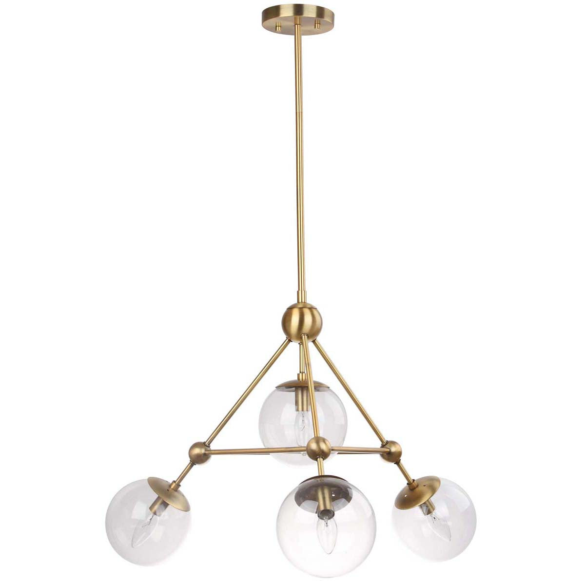 Safavieh Bain Pendant, PND4006 - Gold