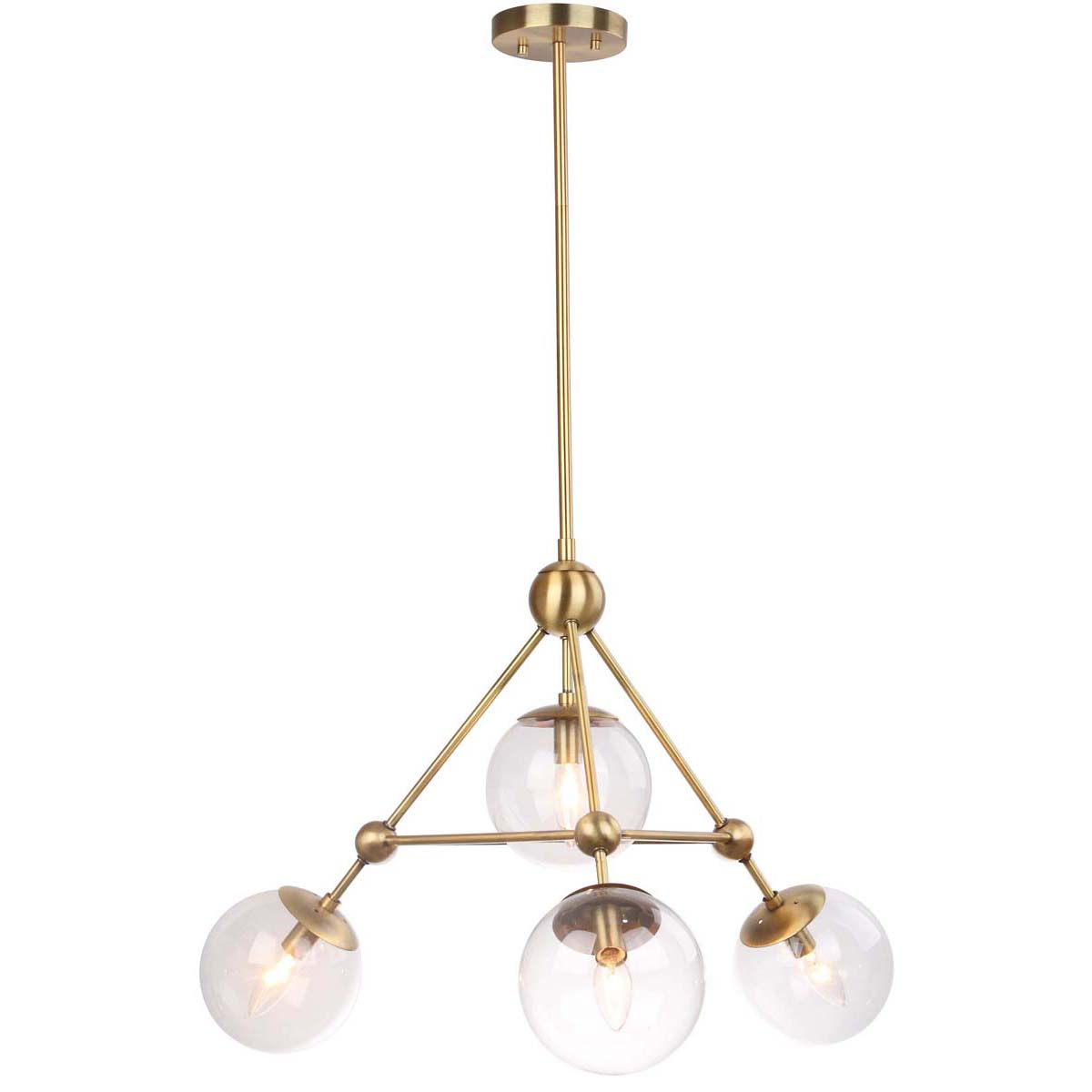 Safavieh Bain Pendant, PND4006 - Gold