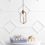 Safavieh Eastwood 6 Inch Dia Adjustable Pendant, PND4009 - Gold