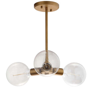Safavieh Harkin 3 Light 18 Inch Dia Adjustable Pendant , PND4011