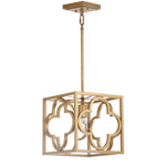 Safavieh Rabia Trellis Pendant, PND4017 - Gold