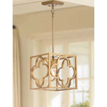 Safavieh Rabia Trellis Pendant, PND4017 - Gold