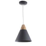 Safavieh Cila Pendant, PND4030 - Dark Grey/Light Brown