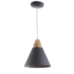 Safavieh Cila Pendant, PND4030 - Dark Grey/Light Brown