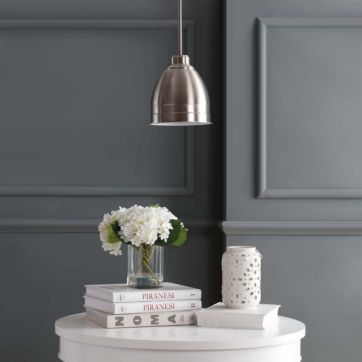 Safavieh Riley Pendant, PND4043 - Nickel