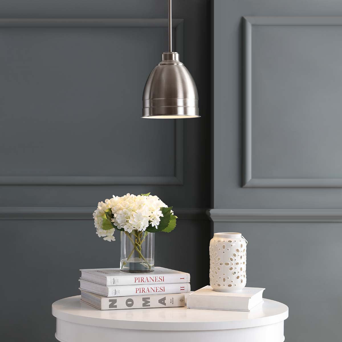 Safavieh Riley Pendant, PND4043 - Nickel