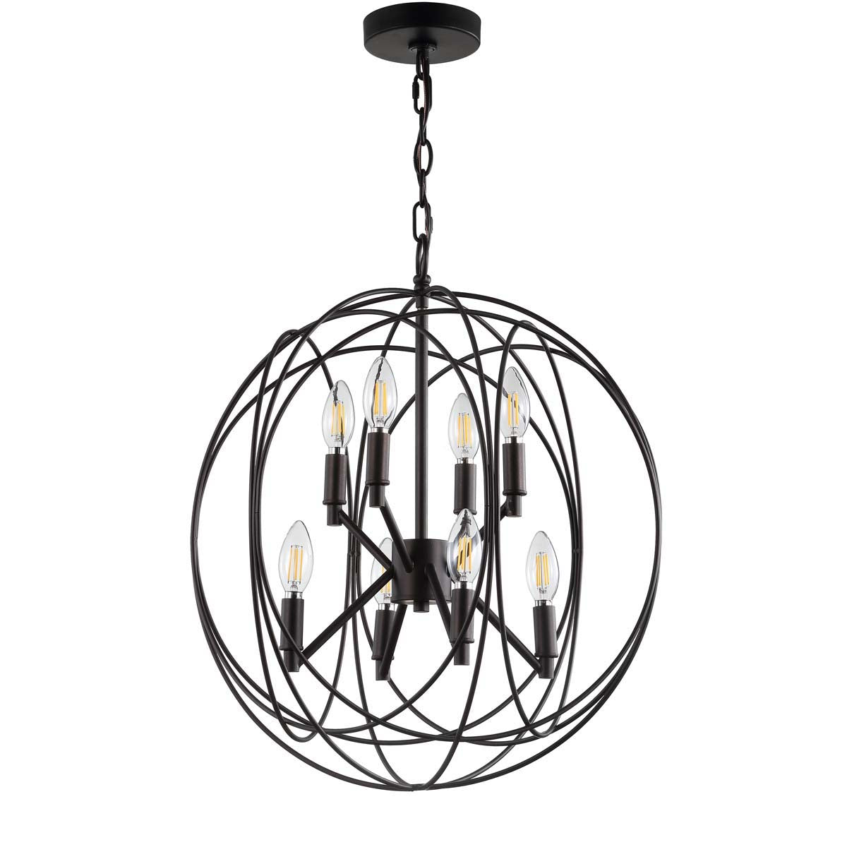 Safavieh Raylon Pendant, PND4056 - Dark Grey
