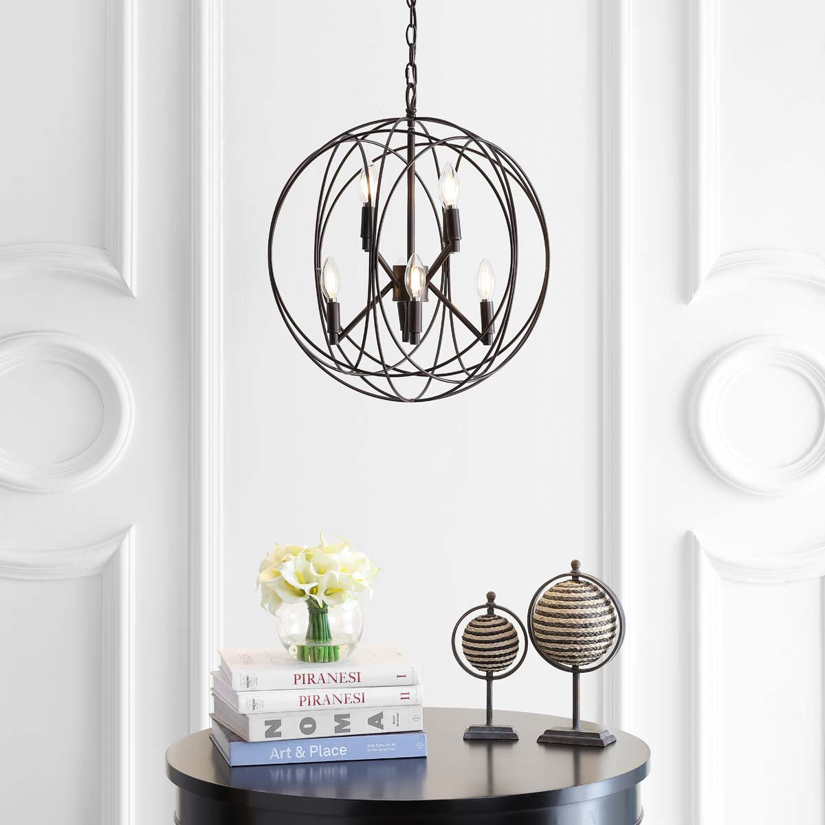 Safavieh Raylon Pendant, PND4056 - Dark Grey