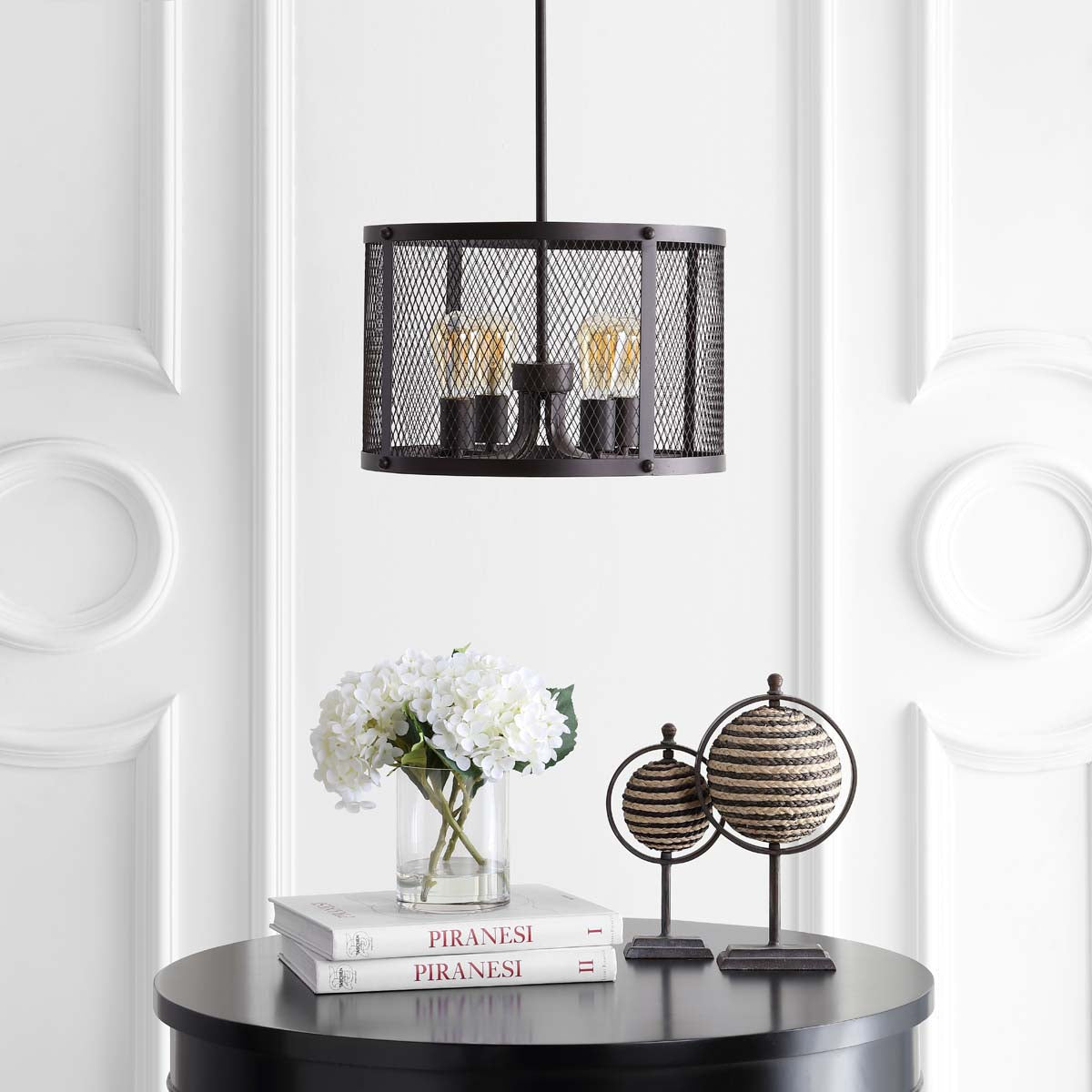 Safavieh Sylas Pendant, PND4077 - Dark Grey