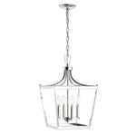 Safavieh Nichi 4Lt Pendant, PND4090 - Chrome