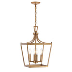 Safavieh Nichi 4Lt Pendant, PND4090 - Gold Painted