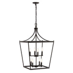 Safavieh Vallor 8Lt Pendant, PND4092 - Oil Rubbed Bronze (Black)