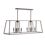 Safavieh Onia 8Lt Pendant, PND4095 - Oil Rubbed Bronze (Black)