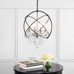 Safavieh Sabina Pendant, PND4101 - Nickel/Black