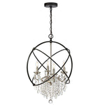 Safavieh Sabina Pendant, PND4101 - Nickel/Black