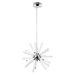 Safavieh Gema Led Pendant, PND4103 - Chrome/Clear