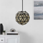 Safavieh Henlin Pendant, PND4107 - Black/Clear