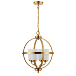 Safavieh Forler Pendant , PND4117 - Brass
