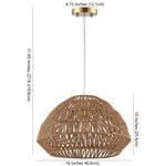 Safavieh Niamh Pendant , PND4124 - Brass