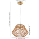 Safavieh Alcedo Pendant , PND4130 - Natural