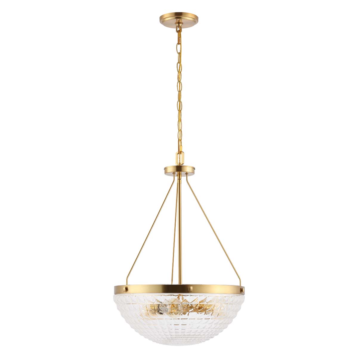 Safavieh Thorin Pendant , PND4131 - Brass