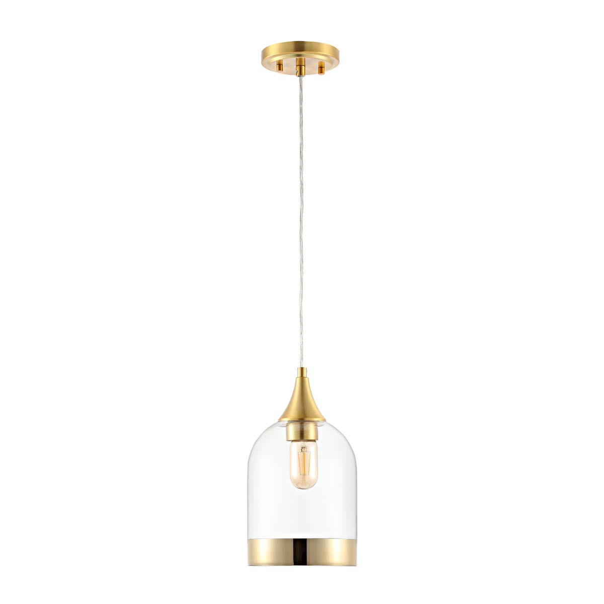 Safavieh Valeska Pendant , PND4132 - Brass