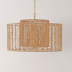 Safavieh Brynora 4 Light Extendable Pendant , PND4190 - Natural / Gold