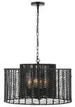 Safavieh Brynora 4 Light Extendable Pendant , PND4190 - Black