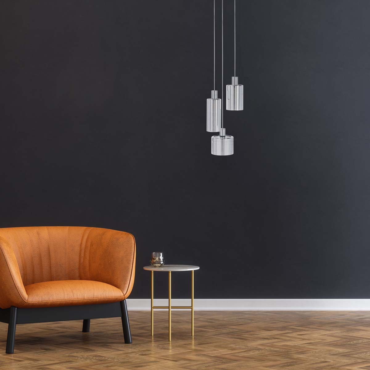 Safavieh Ranlon Pendant, PND6001 - Silver/Chrome