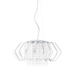 Safavieh Fania Pendant, PND6005 - Chrome/Silver