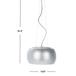 Safavieh Bakari Pendant, PND6007 - Chrome