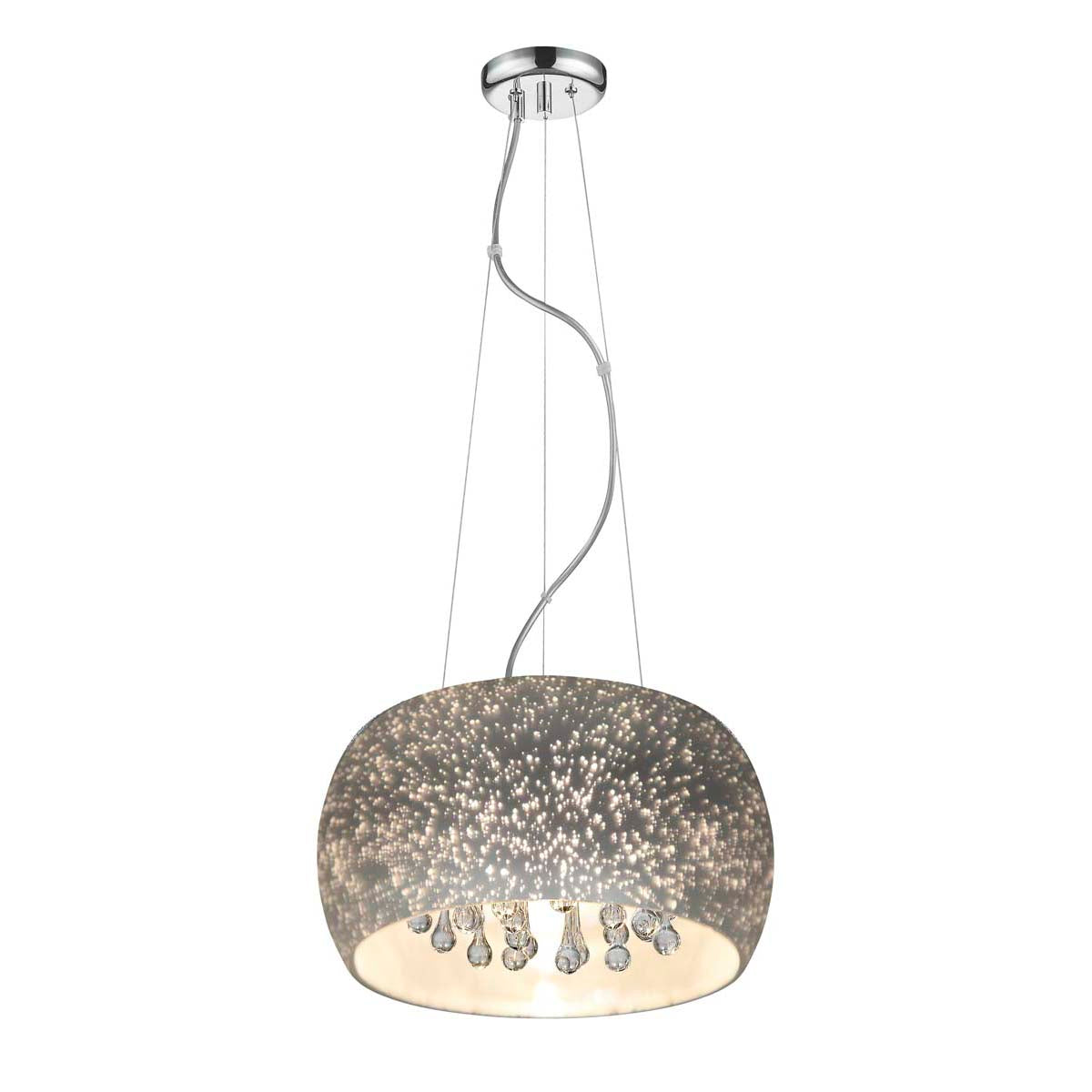 Safavieh Bakari Pendant, PND6007 - Chrome