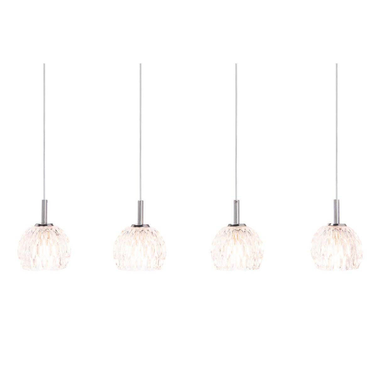 Safavieh Lanson Pendant, PND6008 - Chrome/Clear