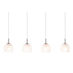 Safavieh Lanson Pendant, PND6008 - Chrome/Clear